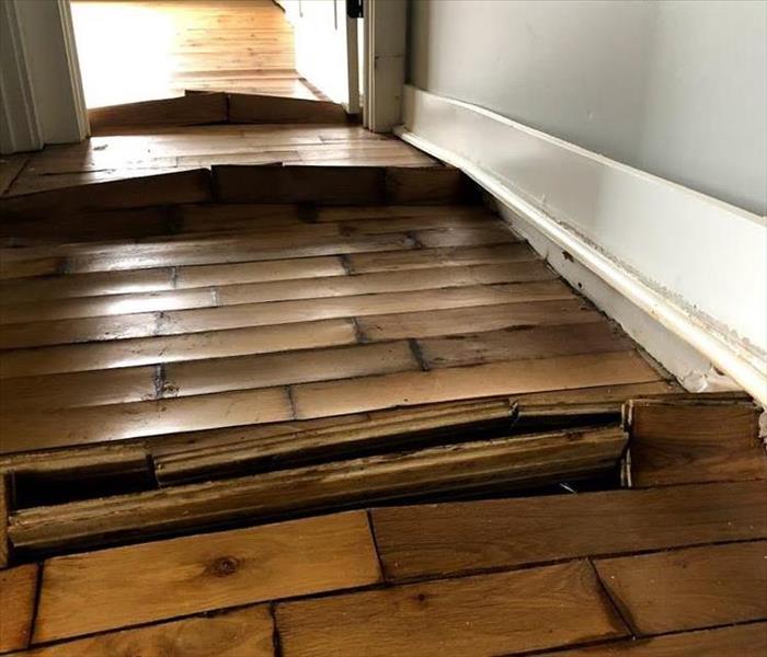 Hardwood Floors Damaged 